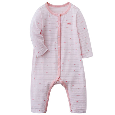 

British YEEHOO baby four seasons underwear baby placket cotton conjoined jersey 174038 73CM