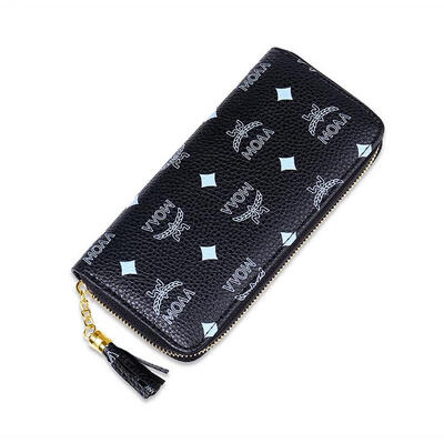 

2017 new ladies wallet fashion trend women's handbag PU leather long section of the female package