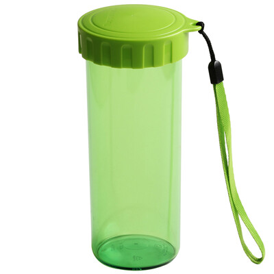 

Jingdong Supermarket Tupperware Tupperware Ying Cai plastic heart movement leak-proof cup with carry rope 430ml melon green