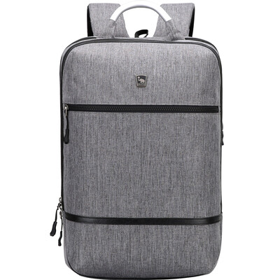 

Aihua (OIWAS) business computer bag 14 inch men's multi-functional fashion shoulder bag female leisure trend bag backpack 4337 gray
