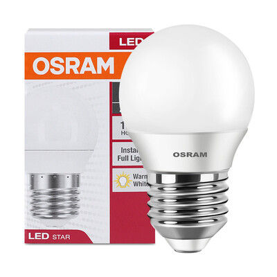 

[Jingdong supermarket] OSRAM (OSRAM) LED bulb small ball bubble 4.5W E27 big mouth sun color white