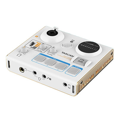 

TASCAM US-32 single microphone / dual microphone audio interface sound card professional K song live sound card (network K song card / recording host shouting wheat / 1 on 1 debugging