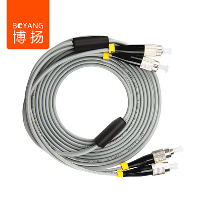 

Bo Yang (BOYANG) BY-K5332MM carrier-grade armored fiber jumpers 5 meters FC-FC (multi-mode dual-core