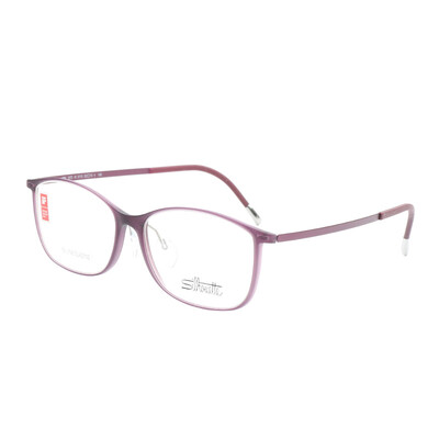 

Silhouette poetry female models purple SPX material full frame optical frame glasses frame 1572 6110 52MM