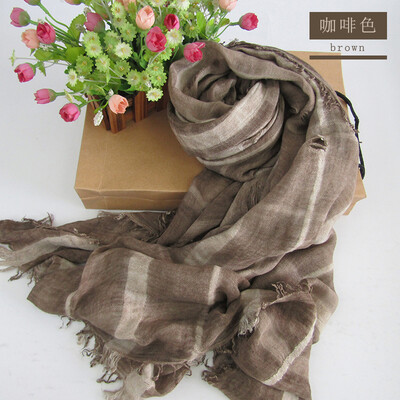 

Genuine Orangefox Cashmere Cotton Pierced Scarf