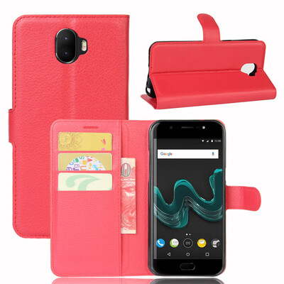 

GANGXUN Wiko WIM Case High Quality PU Leather Flip Cover Kickstand Anti-shock Wallet Case for Wiko WIM