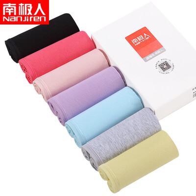 

Antarctic Nanjiren Women&39s underwear Candy-colored triangular underwear Sexy low-waist breathable comfortable printing candy color Women&39s style 7 boxed box