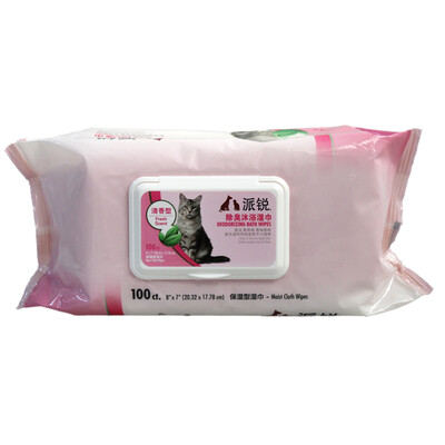 

Отправить острые домашние кошка и собака общего уха салфетки салфетка 100 насосных Консервированного