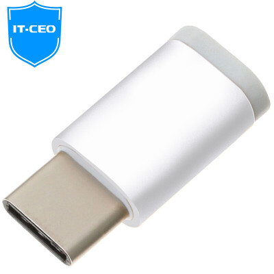 

IT-CEO Micro USB для адаптера Type-C / Эндрюс телефон зарядки линии преобразования серебро (поддержка музыки / просо 5 / Meizu PRO5 / Y2TYPE-C-1B)