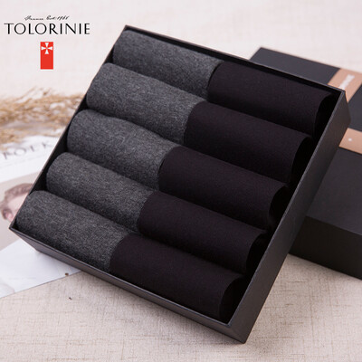 

TOLORINIE casual socks combed cotton business socks male summer cotton socks thin section in the tube socks 10 double K7495D0411 ride color 4