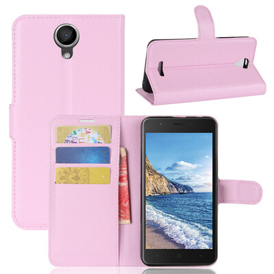 

GANGXUN Wiko Harry Case Высококачественная искусственная кожа с флип-обложкой Kickstand Anti-shock Кошелек для Wiko Harry