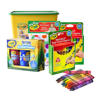 

Дети окрашены дети музыка Crayola Набор 04-0490 моющегося Art