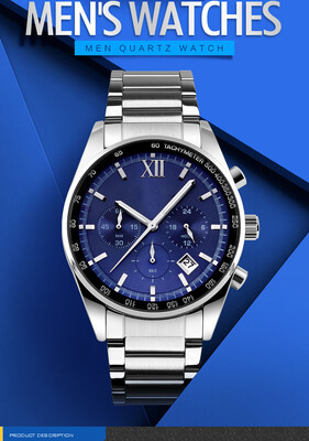

Waterproof men's watch multi-function watch as gift for men