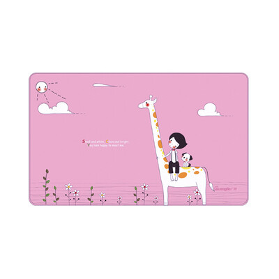

Guangbo (GuangBo) large students writing table mat 600 * 360mm / student supplies giraffe NC2881