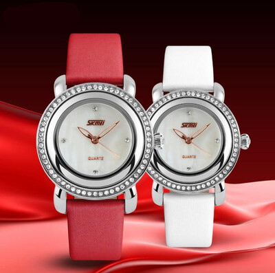 

Water Trends Fashion Women's Belt Korean Watercolor Quartz Watch Student Fashion Watch Girl as a gift for women