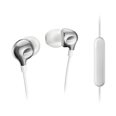 

Philips (PHILIPS) наушники-вкладыши встроенный микрофон SHE3705 (серебро)