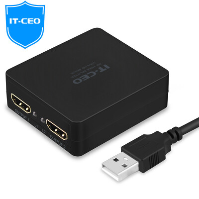 

IT-CEO Y3FP-2 Разветвитель HDMI 1 в 2 из 1 в 2 из 1 2 4K Цифровой HD Video Splitter Laptop Connection Projector Display Black