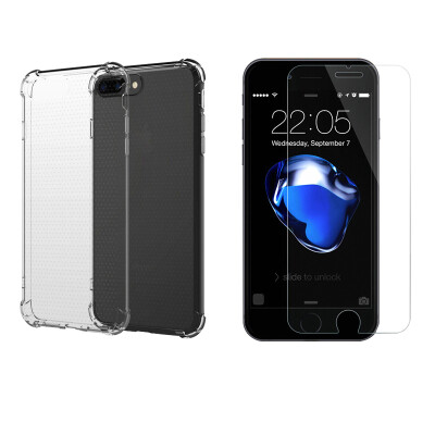 

Delivery film ESCASE iPhone8 7 mobile phone shell air bag anti-fall all-inclusive security soft shell through the jacket for Apple 87