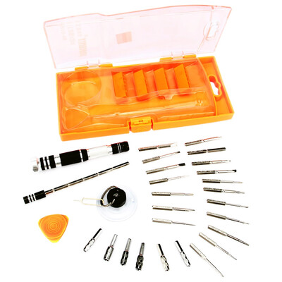 

29in1 Kit Aluminium Alloy Screwdriver Set Repair Opening Tool JM-8142 For iPhone