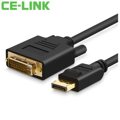 

CE-LINK DP-DVI с высокой четкостью линии 8 метров 1.2 версия линии преобразования кабеля DP-DVI HD-проектор HD-монитора 1607