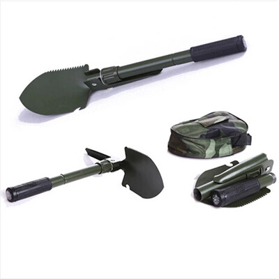 

Jiesheng Multifunctional Industrial Soldier Lifting Pigment Shovel Germany Camping Shovel Folding Engineers shovel Emergency shovel trumpet
