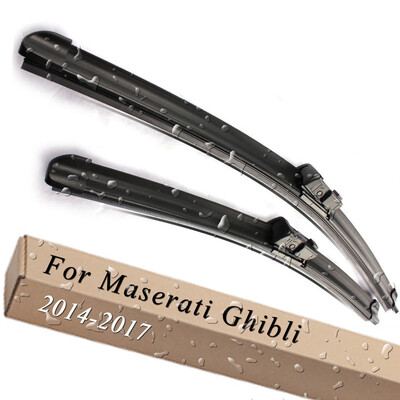 

Wiper Blades for Maserati Ghibli 26"&18" Fit Push Button Arms 2014 2015 2016 2017