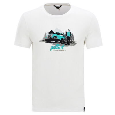 

Pelliot&Pelliot quick-drying t-shirt male short-sleeved summer breathable quick-drying sports t-shirt outdoor quick-drying clothes 11721515 male white L