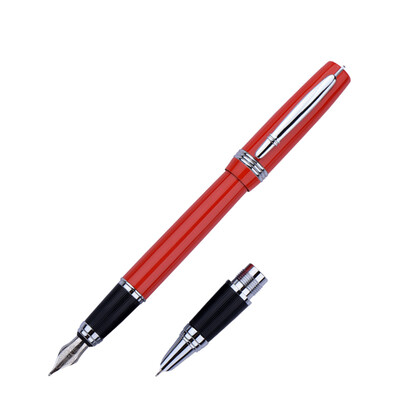 

Duke DUKE P06 1853 flame red iridium gold pen pen 05mm 038mm double pen dual pen combination pen
