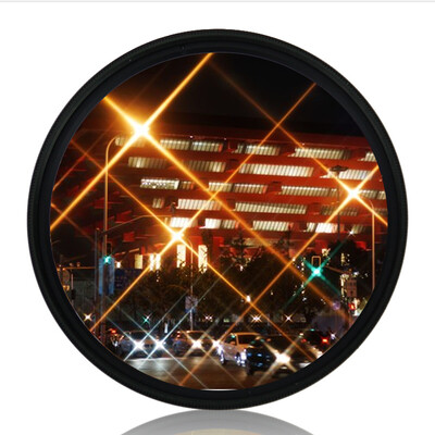 

Weather is good 52mm Starlight Star-4 special effects 4-line water word Star Mirror night filter for Nikon 18-55mm VRII Canon Fuji and other micro-SLR camera