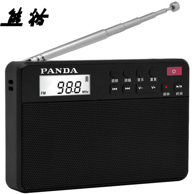 

Panda (PANDA) 6207 DSP двухдиапазонная карта радио мини-портативная карта маленький звук (черный)
