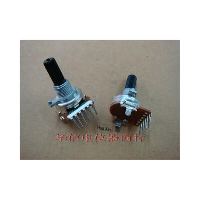 

161 Vertical double potentiometer A50K B50K flower stem length 20MM
