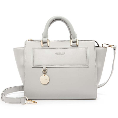 

JESSIE&JANE&simple shoulder oblique cross-leather cowhide handbag wings package J27F1271986PK pink