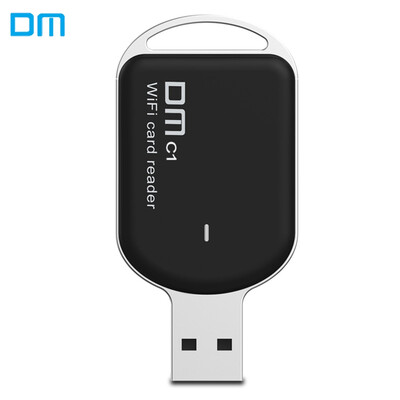 

DM C1 WFD011 Беспроводной считыватель карт WiFi для смартфонов Tablet PC (черный)