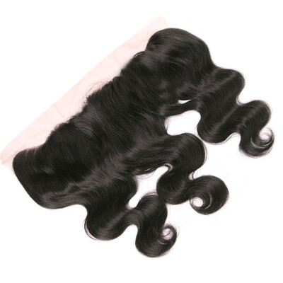 

8A Malaysian Virgin Hair Straight Full Lace Frontal 13x4 Ear To Ear Lace Frontal 1pc lot Indian Straight Hair Frontal Closure