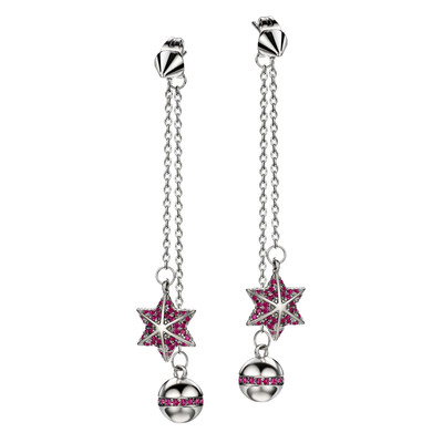 

Shin Kong ювелирных изделий гексаграммы мистик зеленый медных серьги