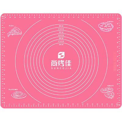 

Still roasted silicone pad with a ruler panel baking kneading case board pad silicone case board pad large