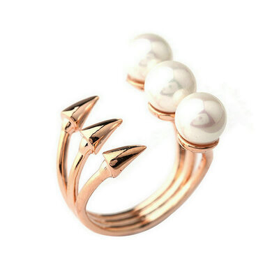

Yoursfs @ Big Small Simulated Pearl Открытые кольца для женщин Золото-бижутерия Бижутерия Аксессуары для вечеринок Подарки