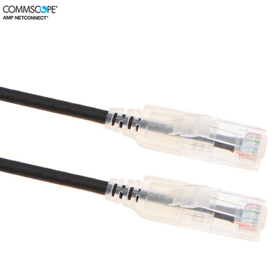 

CommScope 1859883-3 6 неэкранированный ультратонкий джемпер черный 3 м (оригинальный бренд Amp)