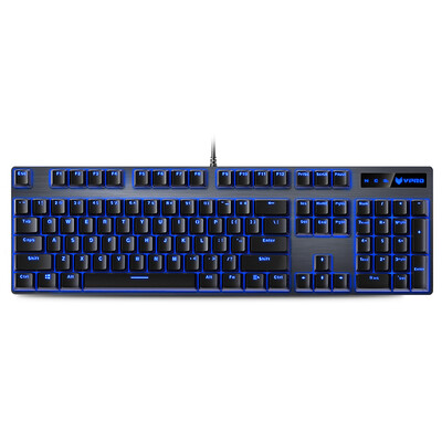 

Rapoo V805 104 key factory Cherry shaft mechanical keyboard cherry axis game keyboard backlit keyboard gaming keyboard black green axis