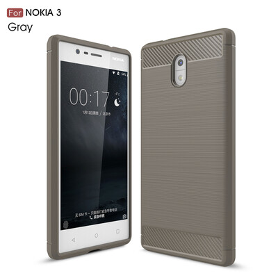 

GANGXUN Nokia 3 Case Anti-Slippery Scratch-Resistant Lightweight Soft Silicon Back Cover For Nokia 3