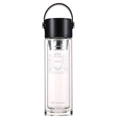 

【Jingdong Supermarket】 Tecco (TOMIC) Glass Double Layer Clear Water Cup Heat-resistant Tea Tea Tea Cup 300ML White