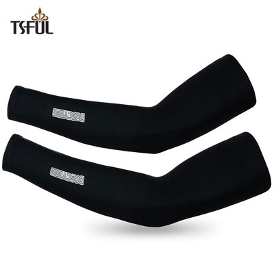 

Tsful AL249XTA sunscreen gloves ice cuffs men&women summer ice silk arm sleeves driving sets of sleeves outdoor sports breathable thin ice reflective LOGO models