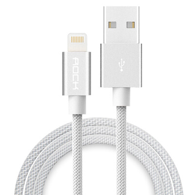 

ROCK Lightning cable for charging&data transferwhite