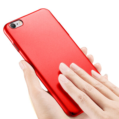

Illustrator Apple iPhone 6 / 6s Mobile Phone Case / Protective Case Light Scrub Hand Shock Hard Case - Front Series - Chinese Red