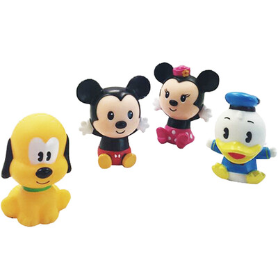 

Disney Disney купальный костюм младенцев и маленьких детей мягкие игрушки, играя в воде игрушки (четыре загружен: Микки Минни Дональд Дак Плуто) SWL-403