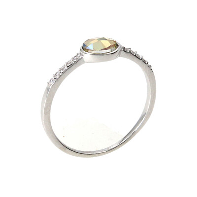 

Yoursfs@ Silver Color Wedding Rings for Women Platinum Plated Jewelry Party Ring Accessory bijouterie Everyday Jewellery Wholesal