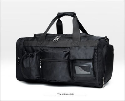 

Men's business solid color fitness bag as gift for men