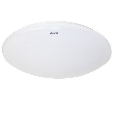

Simon SIMON LED ceiling lamp kitchen&toilet balcony entrance light 10W neutral light 4000K all white