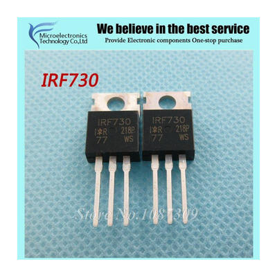 

10pcs free shipping IRF730 MOSFET N-Chan 400V 5.5 Amp TO-220 new original