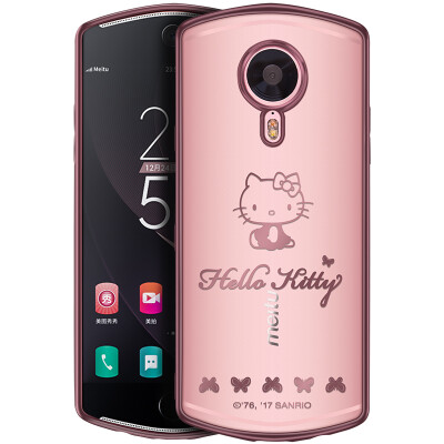 

Excellent Hello Kitty series Mito T8 phone shell protective cover plating thin&light drop soft shell small naughty